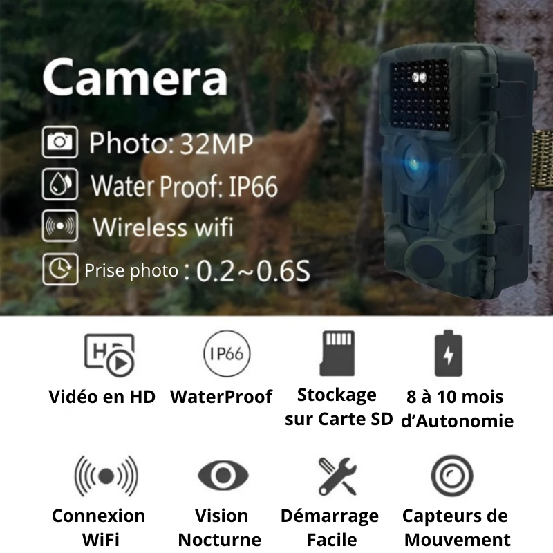 Caméra de Chasse 3G ou 4G sans fil à vision de nuit 16MP - Chasse | fnac Belgique Caméra de Chasse 3G ou 4G sans fil à vision de nuit 16MP - Chasse | fnac Belgique
